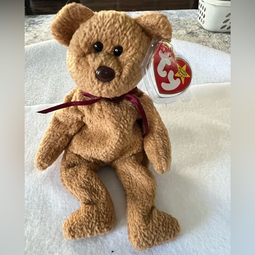 NWT TY Beanie Baby “Curly” Birthday 4/12/1996